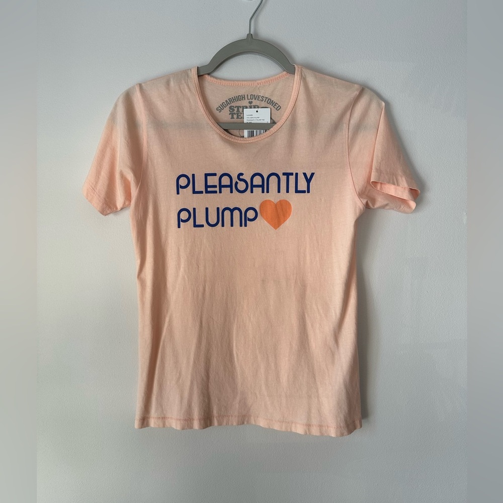 Sugarhigh Lovestoned Pleasantly Plump Graphic Tee